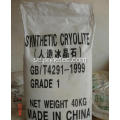 Syntetisk Cryolite Na3Alf6 -pulver